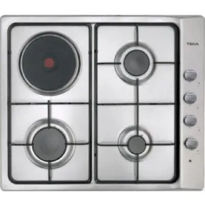 COCINA E/60.3 3G 1P AL BUTANO ACERO INOXIDABLE 60cm