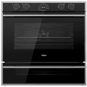 HORNO ELÉCTRICO TEKA INOX HL 45.15 WISH. CRISTAL NEGRO 60cm