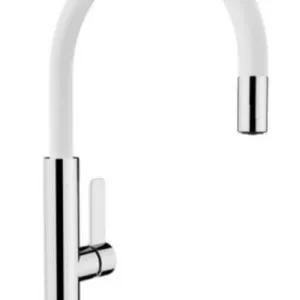 GRIFO TEKA TOP FOT 995. CROMADO/BLANCO