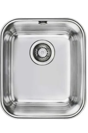 FREGADERO BAJO ENCIMERA BE 34.40 PLUS. ACERO INOXIDABLE, MODELO .. 42,7×36,7cm
