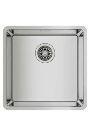 FREGADERO BAJO ENCIMERA BE 40-40 RS15. ACERO INOXIDABLE 44x44cm