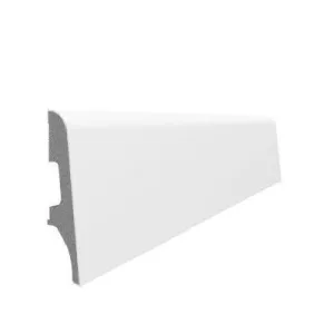 ZOCALO PVC ESPUMO COLOR 101 BLANCO 2400X65 MM