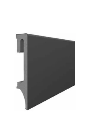 ZOCALO PVC ESPUMO COLOR 205 ANTRACITA 2400X80 MM
