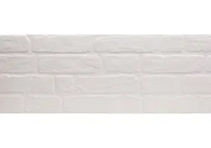 AZULEJO PASTA BLANCA 24X69 CM. MEMORY BLANCO