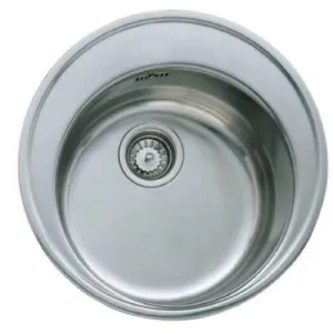 FREGADERO ENCASTRADO CENTROVAL. ACERO INOXIDABLE 51cm
