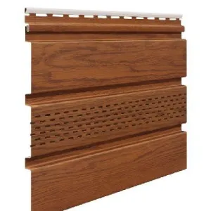 VOSVP-07/GO SOFITO VENTILADO COLOR ROBLE DORADO 2700X300 MM