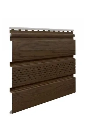 VOSVP-07/NG SOFITO VENTILADO COLOR NOGAL 2700X300 MM