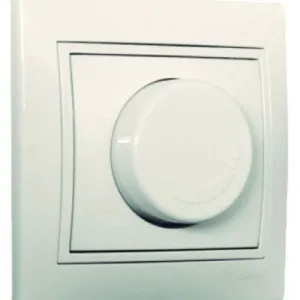 REGULADOR LED SERIE EUROPA BLANCO
