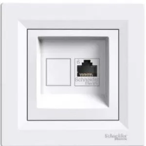TOMA RED RJ45 SERIE ASFORA BLANCO