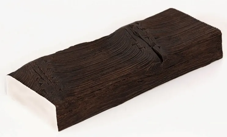 VIGA RUSTICA DECORATIVA DE POLIURETANO MACIZA 12.5CM DE ANCHO X 4,5CM DE ALTO X 3M DE LARGO REF.1917