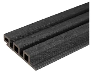 LISTON REVESTIMIENTO FACHADA COLOR CENIZA NEWTECHWOOD 2800X197X25 MM