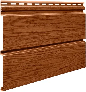 REVESTIMIENTO FACHADA VOSVP-05/GO MODELO VINYL SIDING 05 COLOR ROBLE OSCURO (IMITACION MADERA) 3 M