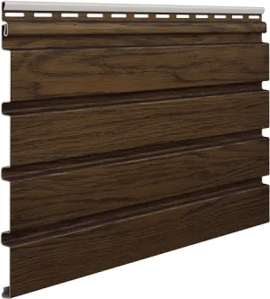 REVESTIMIENTO FACHADA MODELO VOSVP-06/NT NATURE NOGAL IMITACION A MADERA DE LONGITUD 2950 MM.