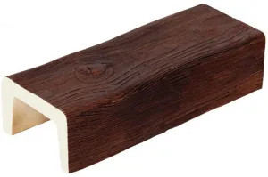 VIGA RÚSTICA CUADRADA IMITACION MADERA DE POLIURETANO 5CM DE ANCHO X 5CM DE ALTO X 3M DE LARGO REF.3904