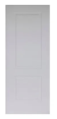 PANEL PUERTA ACORAZADA CARA EXTERIOR PVC BLANCO 2 CUADROS