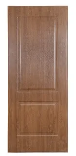 PANEL PUERTA ACORAZADA CARA EXTERIOR PVC MADERA 2 CUADROS