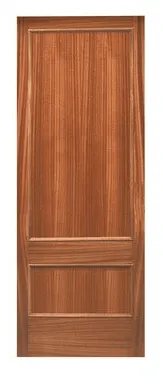 PANEL PUERTA ACORAZADA CARA INTERIOR RECHAPADO SAPELLY 2 CUADROS