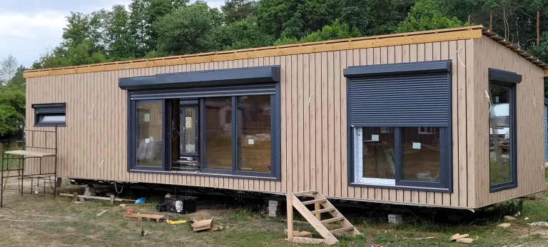 MOBIL HOME DE MADERA VINYPLUS SHADOW SHEFFIELD ARTISAN OAK