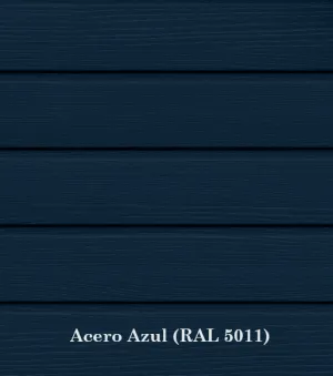 REVESTIMIENTO FACHADA ROUND ACERO AZUL (RAL 5011)
