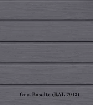 REVESTIMIENTO FACHADA ROUND GRIS BASALTO (RAL 7012)