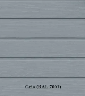 REVESTIMIENTO FACHADA ROUND GRIS (RAL 7001)