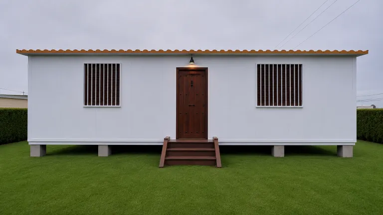 MOBIL HOME SANDWICH MODELO PALMAR NOGAL