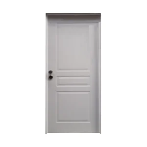 PUERTA RESIDENCIAL METÁLICA LACADA BLANCA 89CM