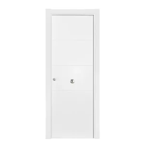 PUERTA INTERIOR BLINDADA INTERIOR 3 PUNTO VT5/LAC BLANCO