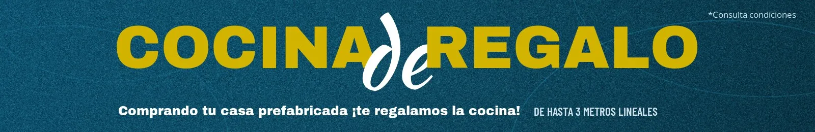 Cocina de regalo: Comprando tu casa prefabricada ¡te regalamos la cocina!
